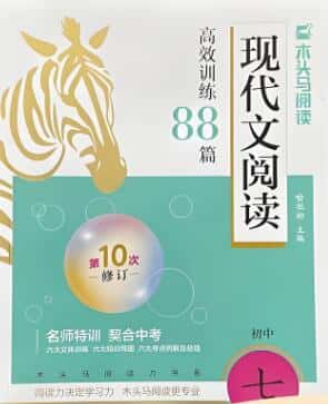 木头马初中现代文阅读高效训练88篇
