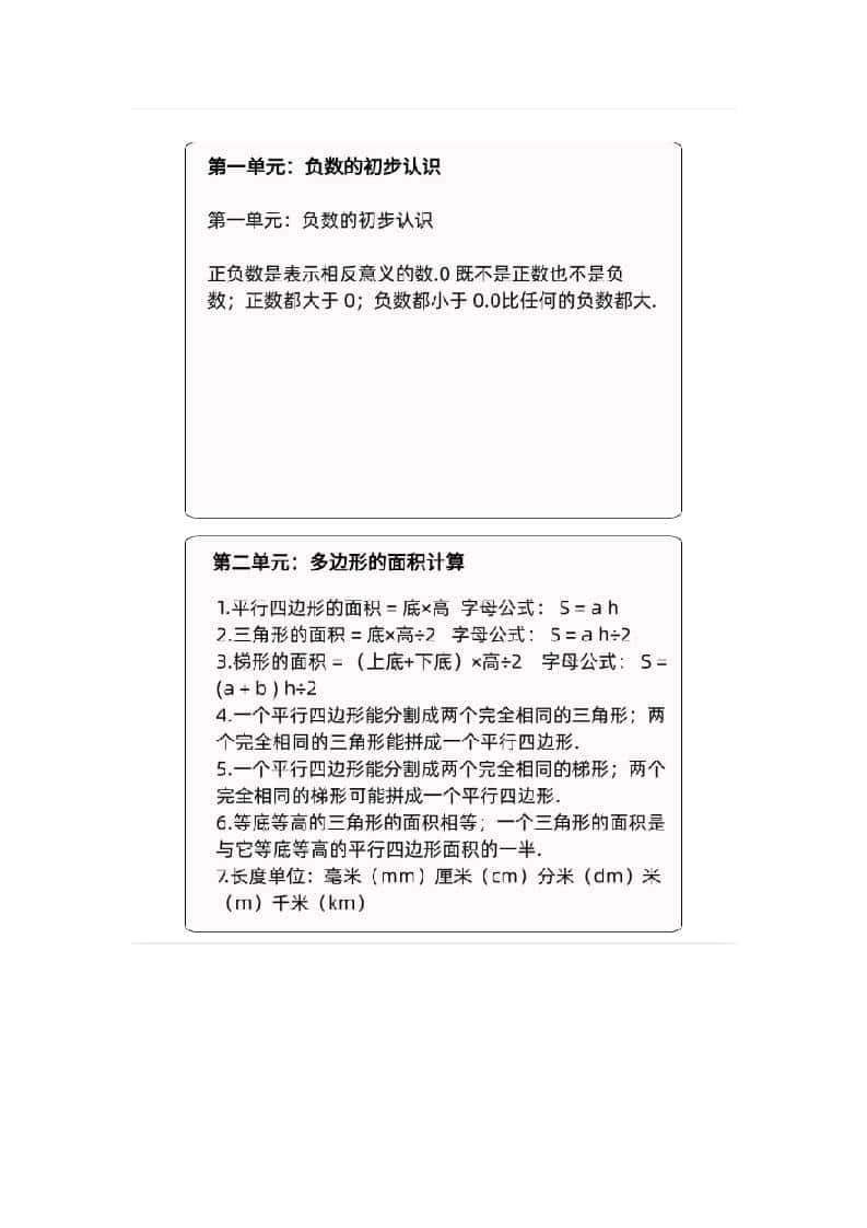 五年级数学上册苏教版课课贴