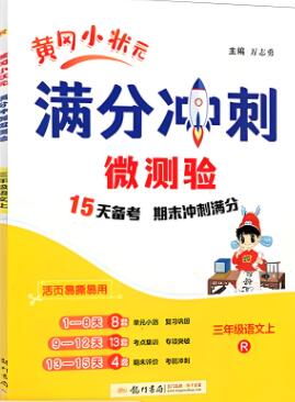 2025春《黄冈小状元满分冲刺微测验》电子版下载打印