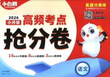 2026小升初《小白鸥高频考点抢分卷》语文+英语PDF电子版下载