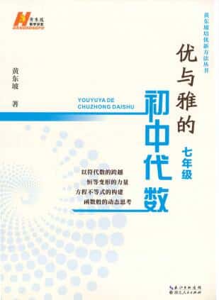 黄东坡数学讲堂《优与雅的初中代数》PDF电子版下载