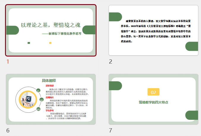 中考语文一轮复习:《新课标下情境化教学思考》课件